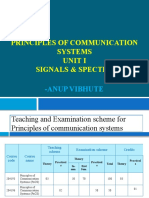 PCS - Unit I - ASV