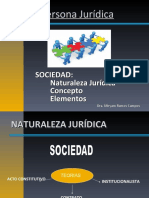 12.1 Persona Jurídica. Sociedad