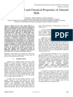 Study of Physical and Chemical Properties of Almond Milk