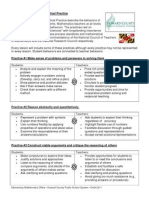 8 Mathematical Practices