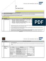 General Ledger Master Data Maintenance