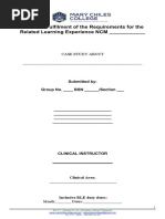 NEW OB RISK NICU CASE STUDY FORMAT For 2nd Year