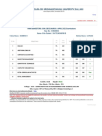 Examination Results