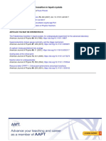 Fluctuations Near A Phase Transition in Liquid Crystals