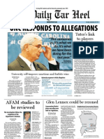 The Daily Tar Heel For September 20, 2011