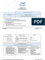 Schemes of Work 25m Advanced