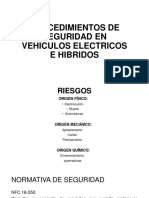 Procedimientos de Seguridad en Vehicluos Electricos e Hibridos