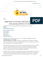 Approach To Chronic Diarrhea in Neonates and Young Infants (&LT 6 Months) - Uptodate Free