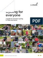 Cycling For Everyone Sustrans Arup