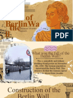 Fall of The Berlin Wall