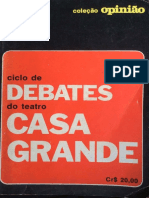 Debates Casa Grande - Teatro - 1975