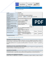 Esquema Informe Psicopedagógico Aula Paz