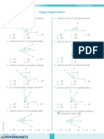 Ángulo Trigonométrico: Fichas Nivel Cero