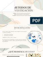 Métodos de Investigación