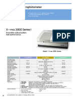 Human X-Ma - Spectrophotometer - Brochure