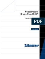 Copperhead Bridge Plug M-957 Operating Instructions
