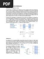 Multiplexores y Demultiplexores