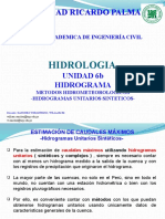 Unidad 6b Hidrologia Urp - 2023 1