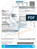 Factura Debito ECOGAS Nro 0400 43316122 000022080314 Cen