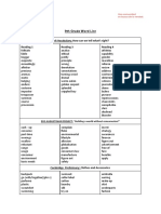 9th Grade Word List