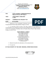 Issuance of Commendation Facilitators