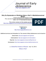 Bystanders of Bullying Help or Not.A Multidimensional Model. The Journal of Early Adolescence