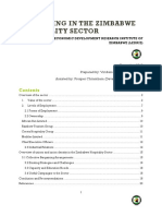 Organising in The Zimbabwe Hospitality Sector