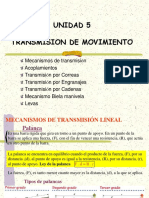 U 05 Transmisiones de Movimiento Primera Parte