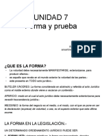 UNIDAD 7 Forma y Prueba