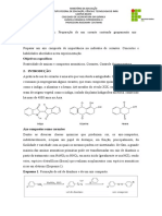 Prática - Síntese de Corantes