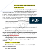 Organic Reactions