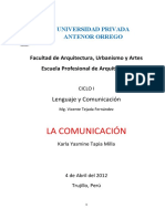 Lectura y Comunicacion