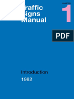 UK-DFT Traffic Signs Manual Chapter 1 Introduction (1982)