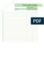 Carta de Controle em Excel