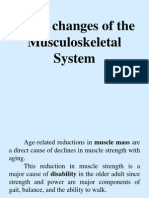 Aging Changes of The Musculoskeletal System