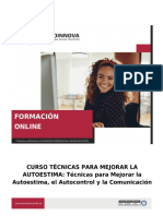 Curso Autoestima Autocontrol Comunicacion