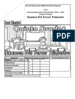 Uno5°? Examen3erTrimestre 2023 Material Educativo?