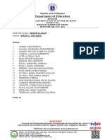 Department of Education: Grade and Section: GRADE 4 LAUAN Adviser: Nikko C. Navarez