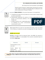 Week 2 - Communication Models