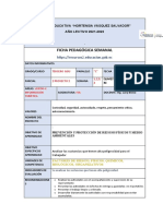 Fichas Pedagógicas Proyecto 2 Semana 1, 2,3,4