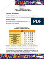 Desarrollo Temas Matemáticas Grado Cuarto 4°