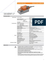 Technical Data Sheet Damper Actuator LM24A-SR