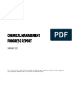 2022 Chemical Management Progress Report