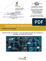 Module IV Management Des Ressources Humaines