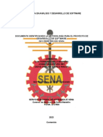 Documento Identificando La Metodología para El Proyecto de Desarrollo de Software