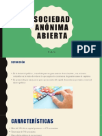 Sociedad Anonima Abierta