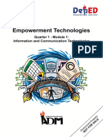 EmpowermentG11-Tech q1 Module-1