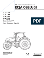 Instrukcja Obsługi New Holland t7.170 185 200 210 Auto Command Sidewinder II PL