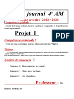 Cahier Journal Pr.I-4am - MR Dahou Abdelkrim