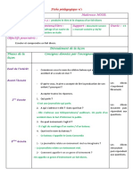 Eveil de L'intérêt: Niveau: Maitresse NOOR Séquence 2: Activité: Contenu/titre: Support: Durée